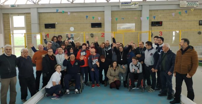 Bocce per il sociale a Reggio, una gara riservata agli atleti disabili