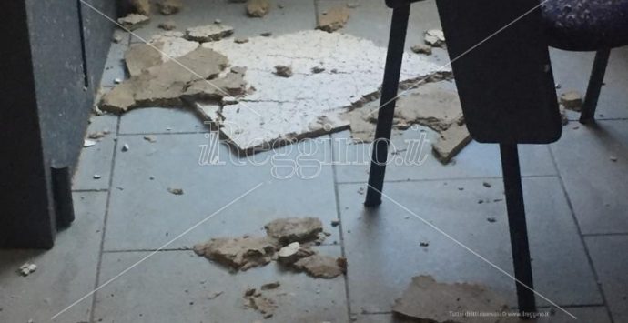 Ufficio dogane di Reggio Calabria distrutto dal maltempo