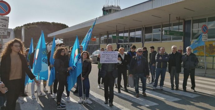 Aeroporto dello Stretto, Uilt Calabria sit-in per il ripristino di buone relazioni industriali