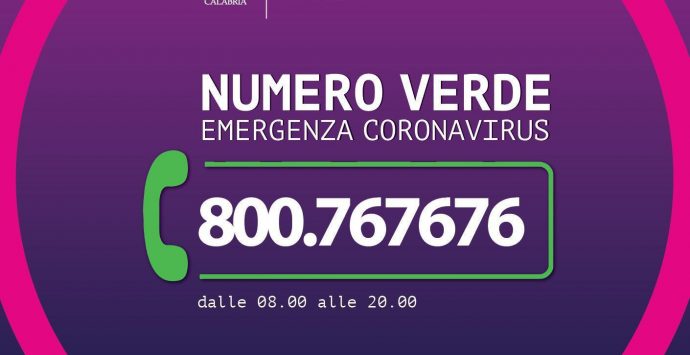 Coronavirus, la Regione Calabria emana ordinanza con misure speciali