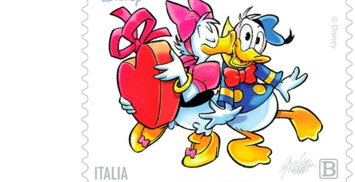 Poste Italiane festeggia San Valentino con i personaggi Disney