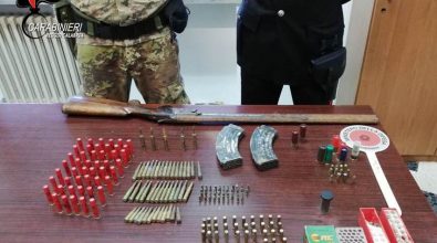 Trovato in possesso di armi e munizioni da guerra, 41enne in manette