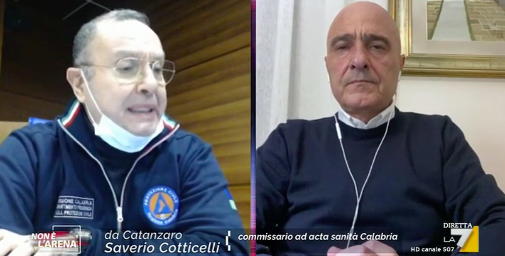 Coronavirus in Calabria, Cotticelli: «Niente dispositivi per proteggere il personale del 118»