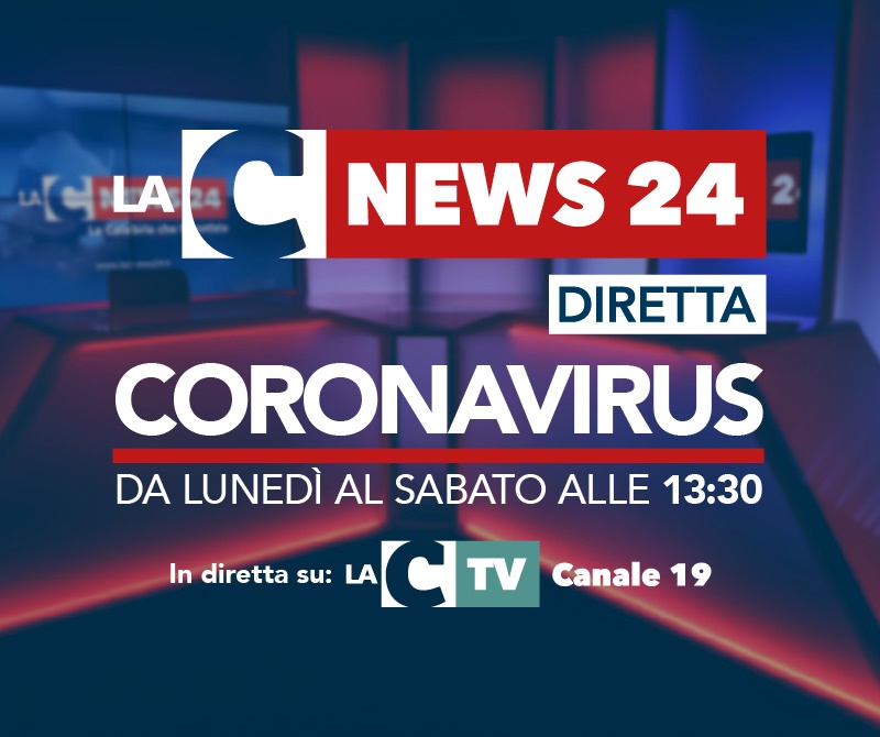 Speciale Coronavirus LaC News24, parte la diretta dedicata all’emergenza