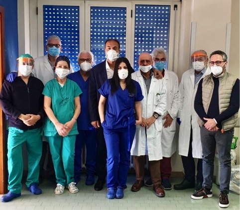 Coronavirus, Giannetta: «Imprenditore dona visiere e mascherine all’ospedale di Polistena»