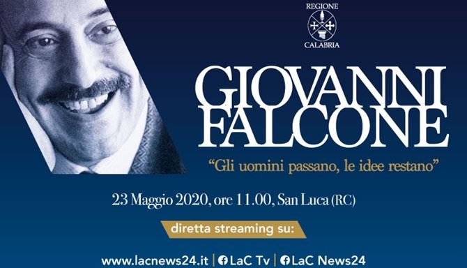 La Calabria ricorda a San Luca il sacrificio di Falcone: la diretta su LaC News24