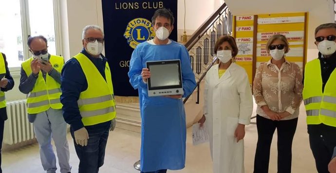 Il Lions Club di Gioia Tauro – Piana dona un monitor multiparametrico al pronto soccorso