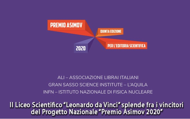 Reggio Calabria, il liceo “Da Vinci” tra i vincitori del progetto nazionale “Premio Asimov 2020”
