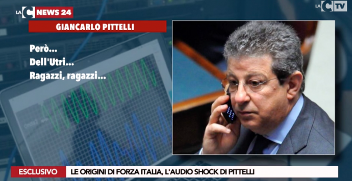 «Dell’Utri chiamò il boss Piromalli quando fondarono Forza Italia», l’audio shock di Pittelli