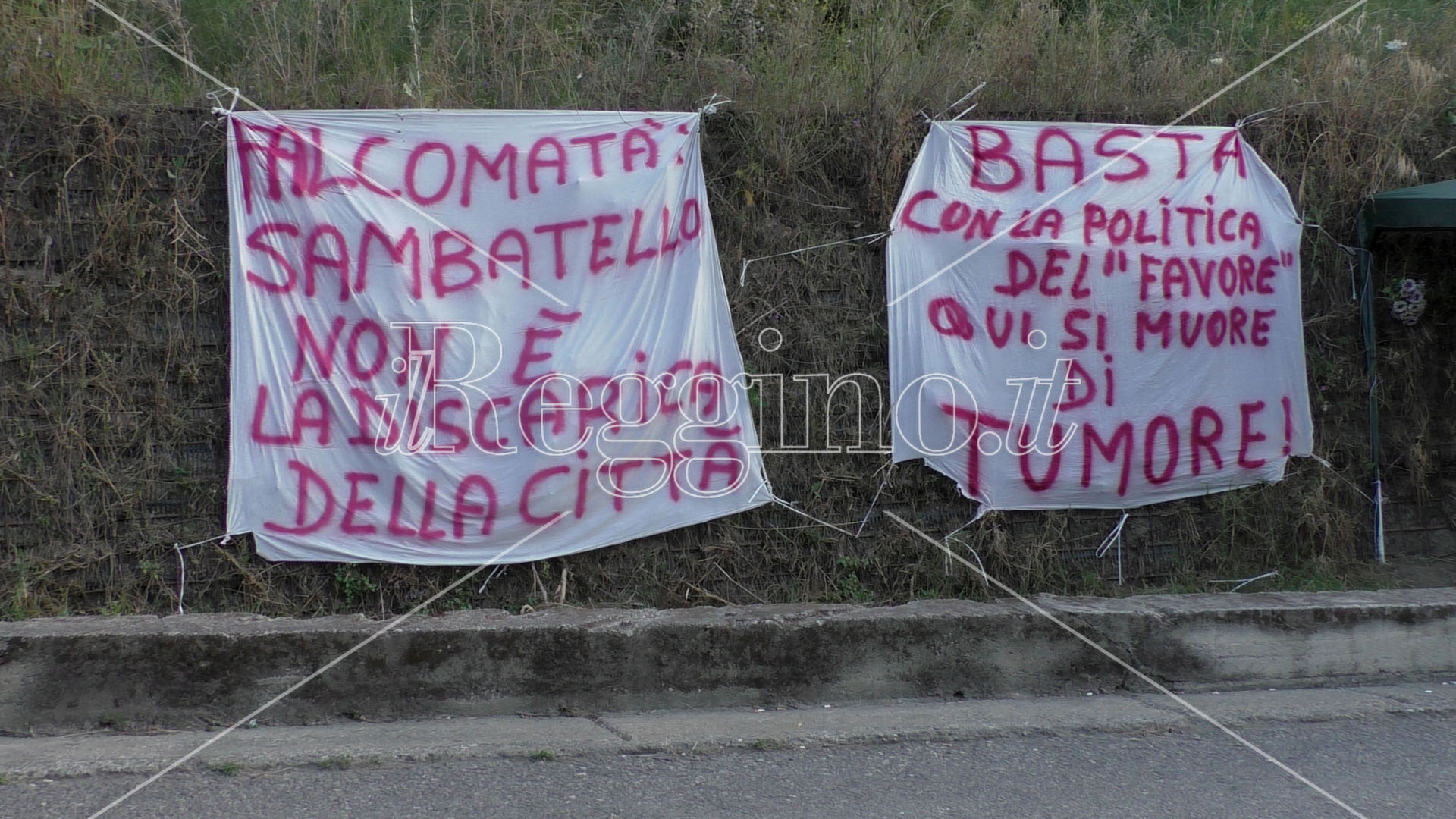 Reggio Calabria, Legambiente solidale col presidio spontaneo degli abitanti di Sambatello