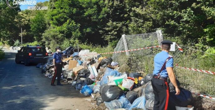 Scilla, i carabinieri sequestrano tre discariche non autorizzate