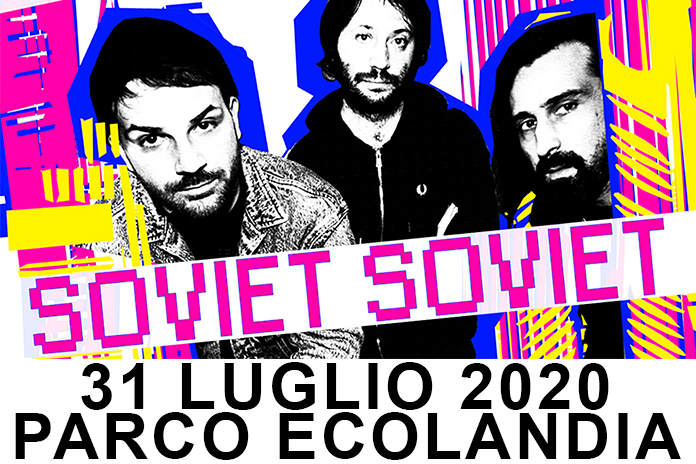 Reggio Calabria, Derive festival: i Soviet Soviet il 31 luglio ad Ecolandia