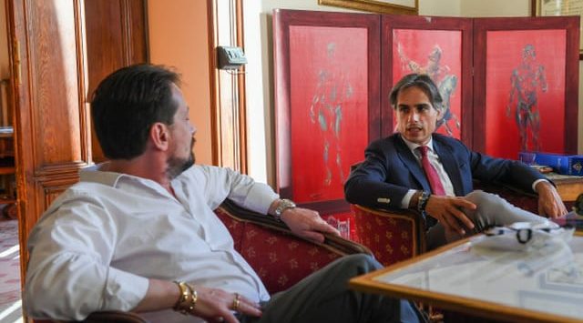 Reggio Calabria, Falcomatà conferisce la cittadinanza onoraria al presidente della Reggina Gallo