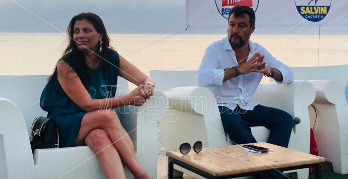 Elezioni a Reggio Calabria, Salvini: «Impossibile che Falcomatà possa vincere»