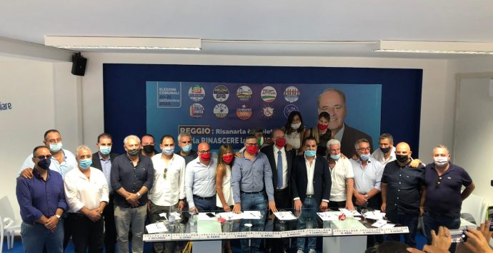 Elezioni a Reggio Calabria, il centrodestra unito: «Falcomatà scherza ma la città piange lacrime amare»