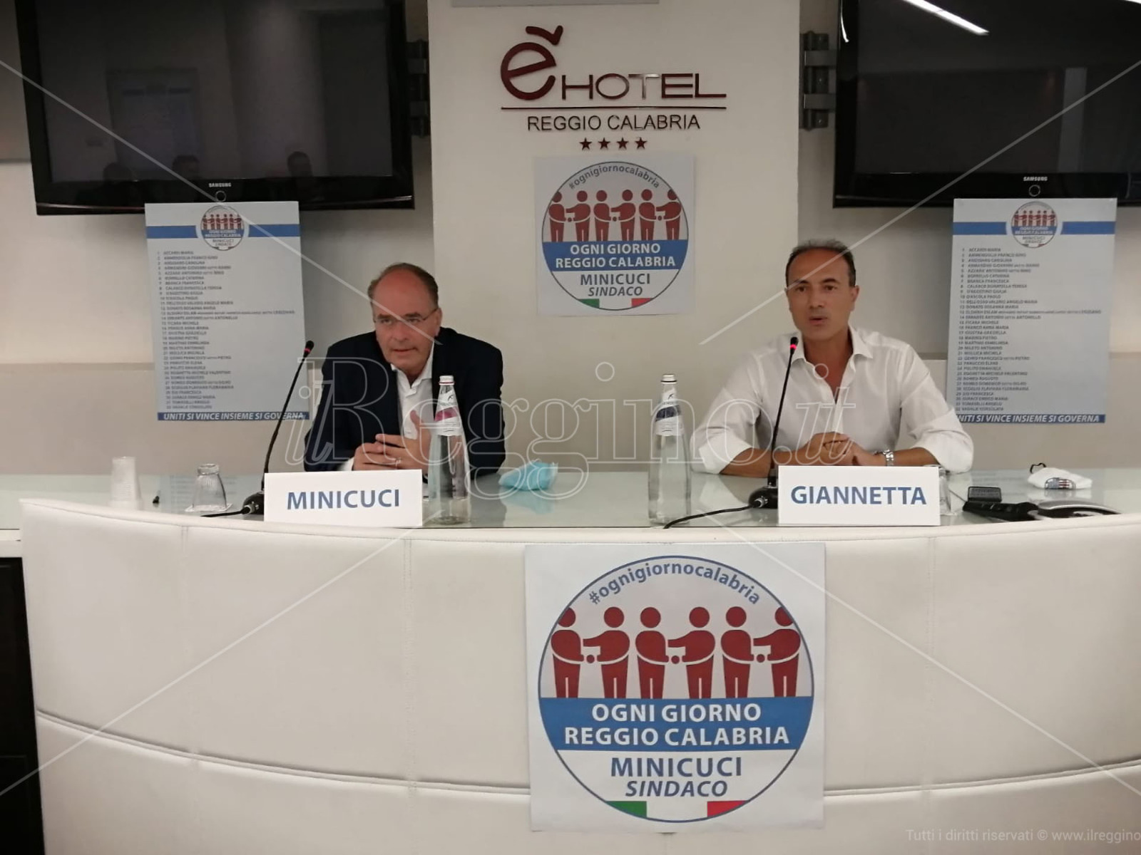 Elezioni comunali, Giannetta presenta la lista “Ogni giorno Reggio Calabria” per Minicuci sindaco
