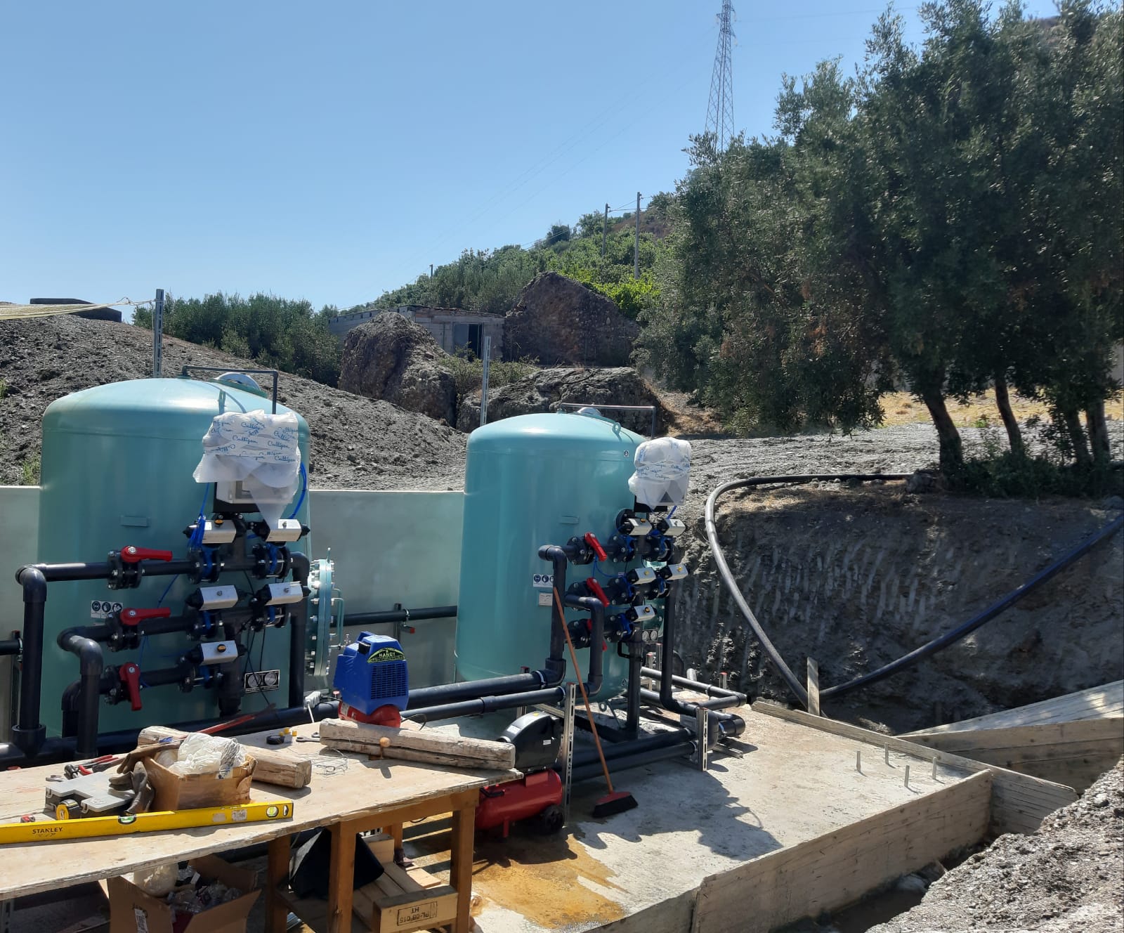 Montebello Jonico, con la nuova sezione di filtrazione catalitica l’acqua a Masella è potabile