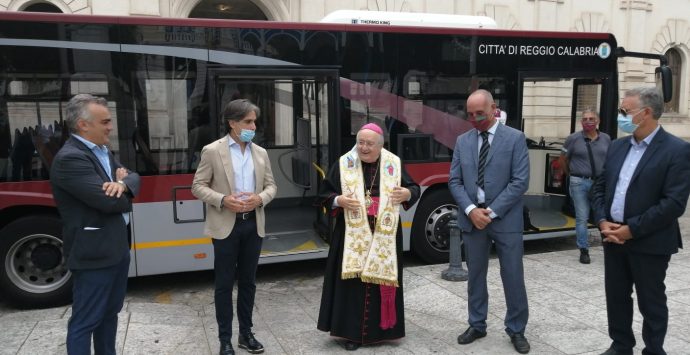 Reggio Calabria, Atam: benedetto l’autobus intitolato alla Madonna della Consolazione