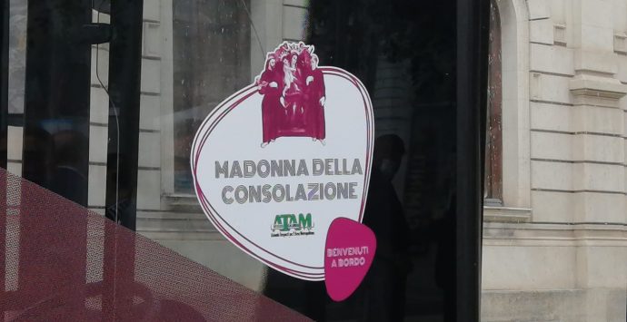 Reggio Calabria, Atam: benedetto l’autobus intitolato alla Madonna della Consolazione