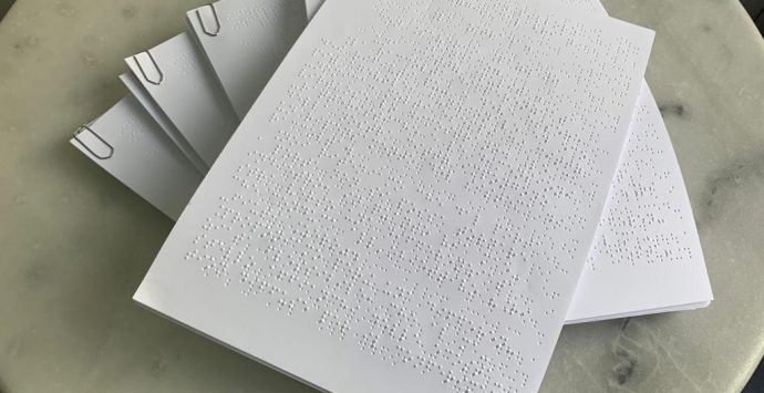 Elezioni Reggio Calabria, Pazzano: «Copie del nostro programma in pillole disponibili in scrittura Braille»
