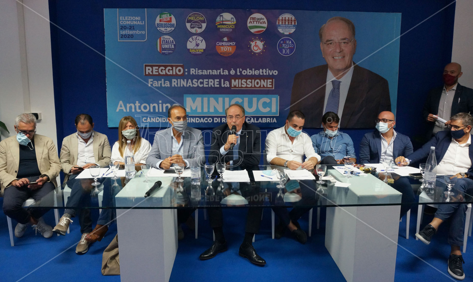 Elezioni Reggio Calabria, Minicuci “apre” a Marcianò e Klaus Davi. E pensa ad una delega