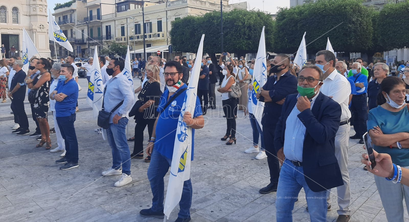 Elezioni Reggio Calabria, Crippa lancia Minicuci: «Qui c’è voglia di cambiamento. Voto fondamentale»