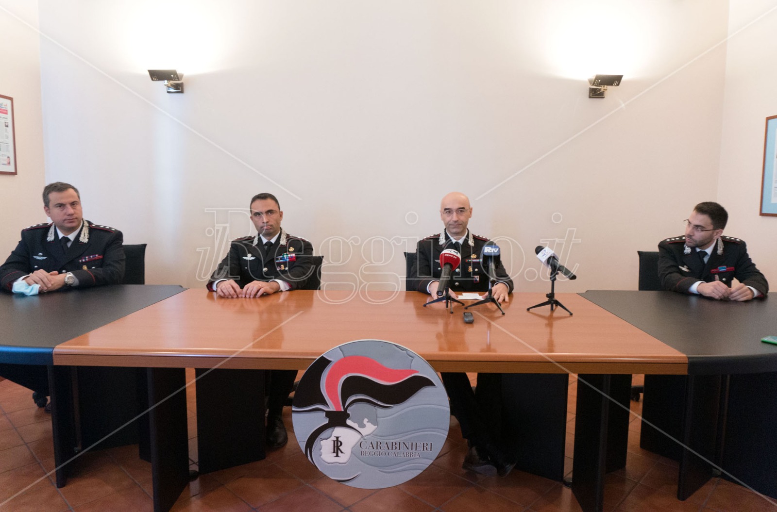 Reggio Calabria, presentati i nuovi comandanti dei carabinieri