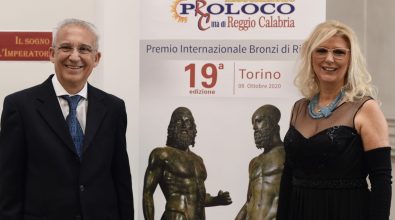 Torino, applausi per il premio internazionale “Bronzi di Riace”