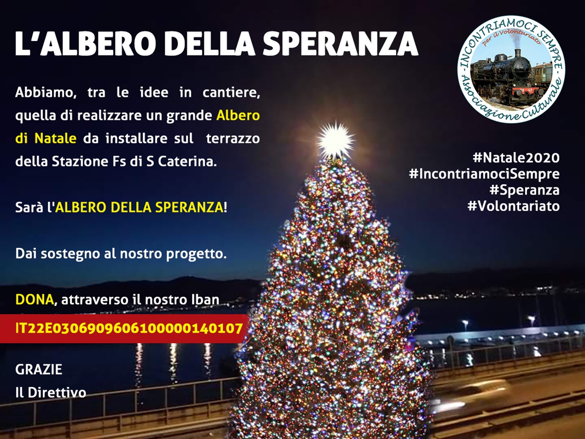 Reggio Calabria, Incontriamoci Sempre prepara “L’albero della speranza”