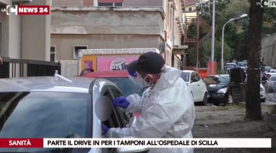Coronavirus e tamponi in auto a Scilla, ore d’attesa e disagi col metodo drive-in
