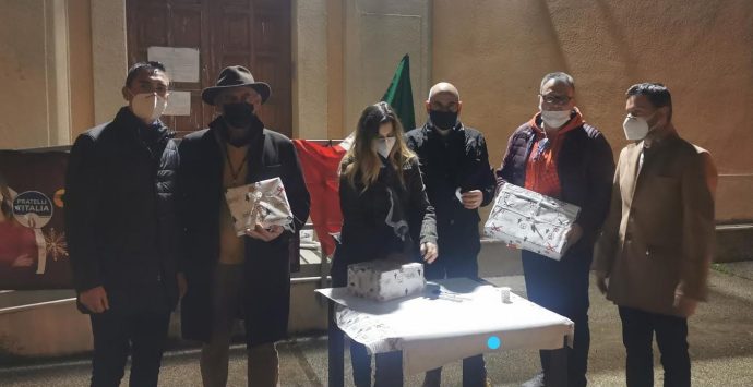 Reggio Calabria, il Natale tricolore di Fratelli d’Italia