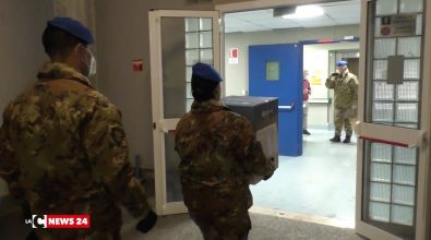 Il vaccino anti-Covid è in Calabria, arrivato stanotte a Lamezia Terme con un volo militare