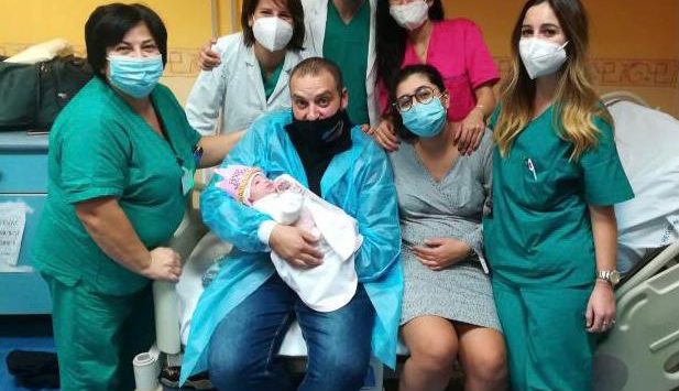 Benvenuta Elsa, la prima nata del 2021 al Gom di Reggio Calabria