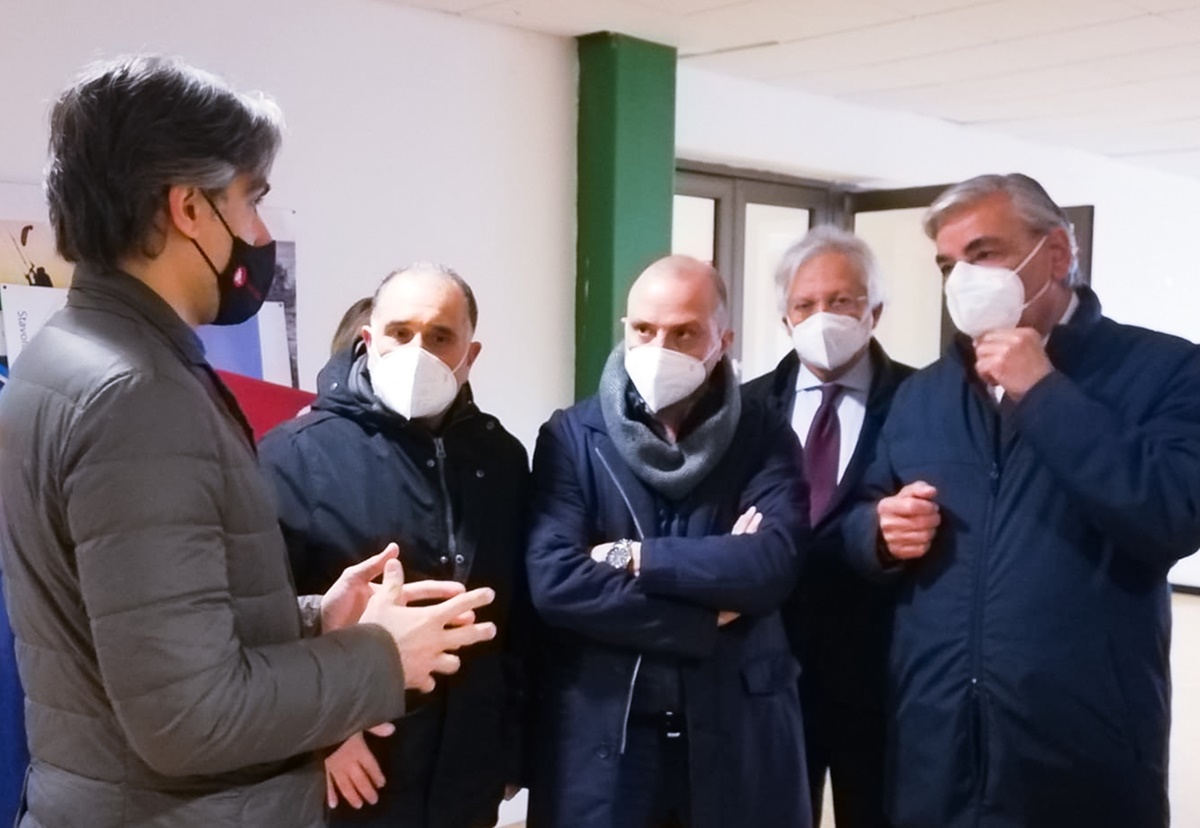 Nuovo centro vaccini al Cedir: il sopralluogo di Asp e Comune per verificare l’idoneità dei locali