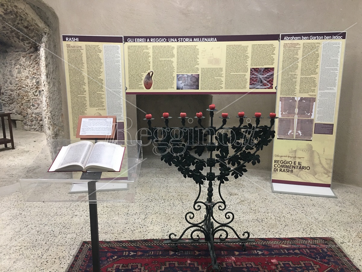 La Giudecca di Reggio e il commentario al Pentateuco di Rashi, il più antico libro ebraico stampato con data certa – VIDEO