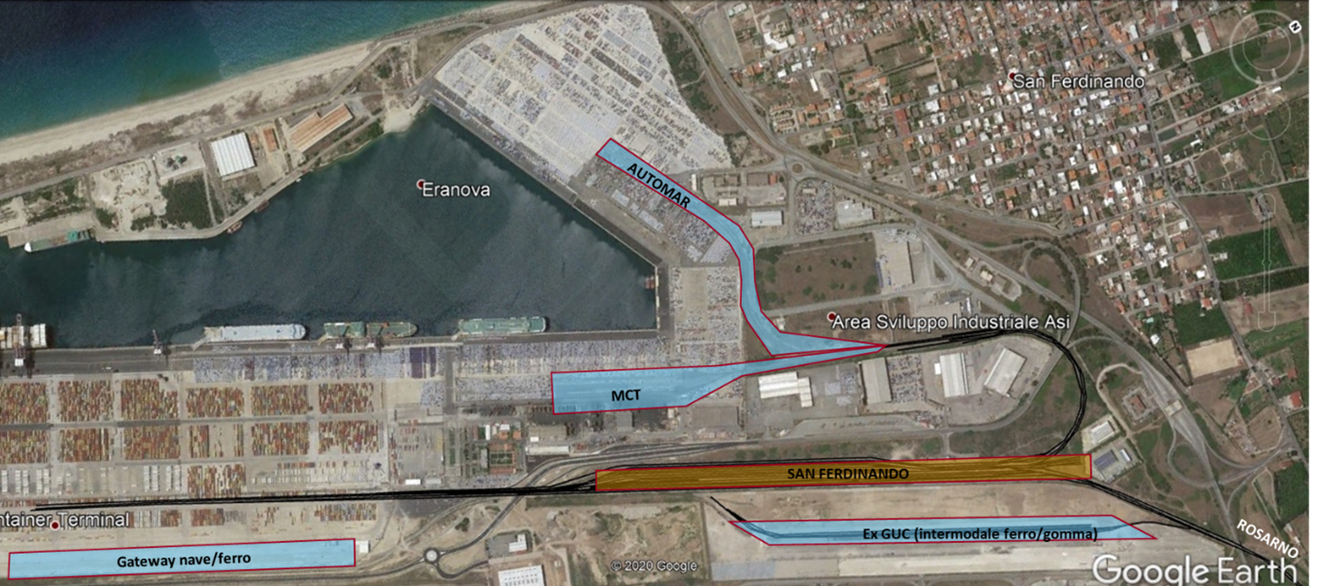 Istituito il comprensorio ferroviario del porto di Gioia Tauro