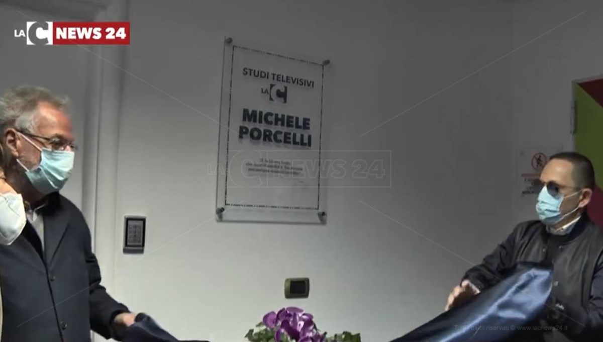Gli studi LaC intitolati alla memoria di Michele Porcelli: «Con noi era e con noi rimarrà per sempre»