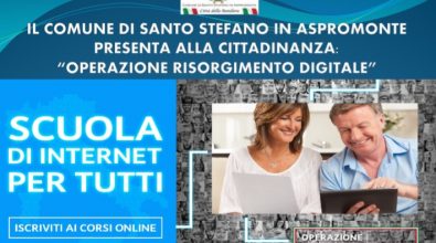Operazione di risorgimento digitale a Santo Stefano d’Aspromonte