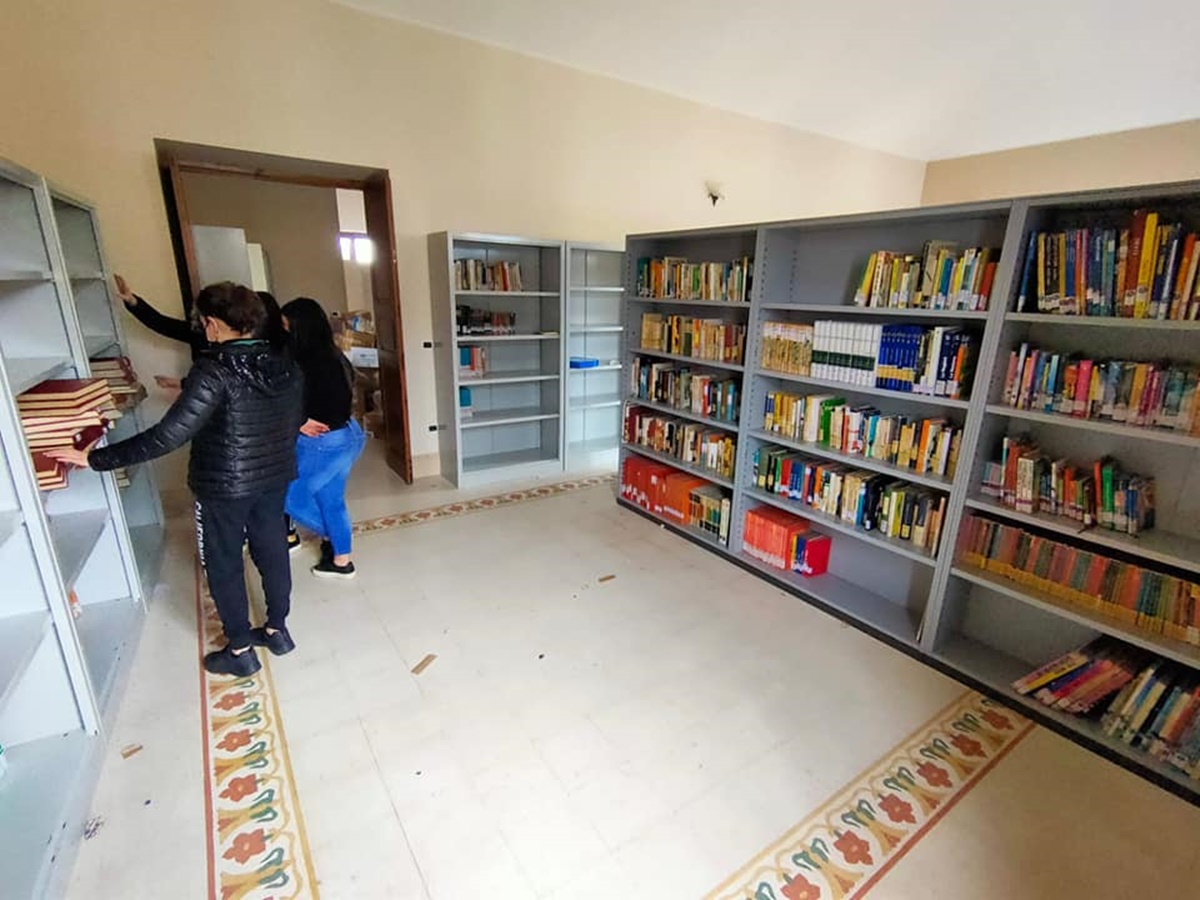 Taurianova, prende forma la nuova biblioteca comunale