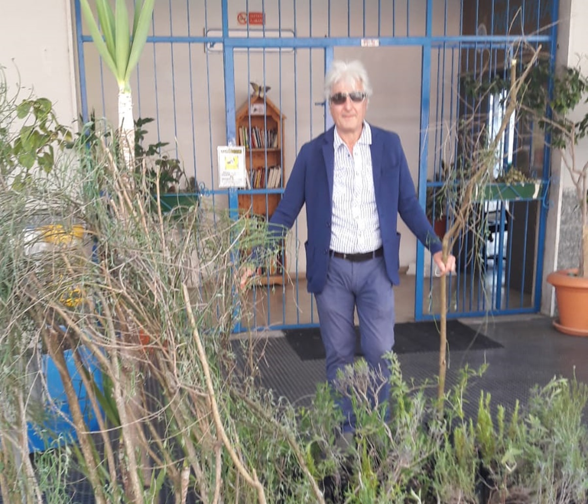 Stazione di Santa Caterina, l’azienda “Calabria verde” dona nuove piante