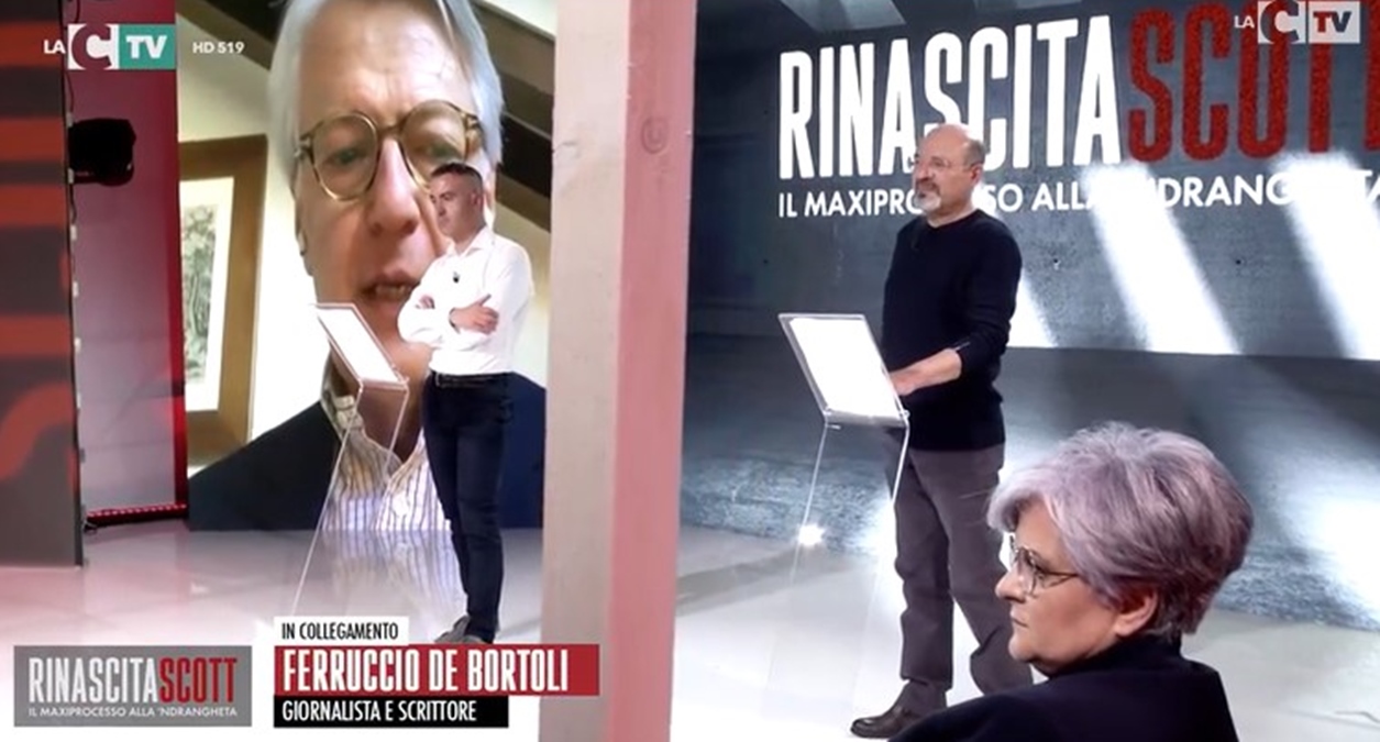 Rinascita-Scott, il maxiprocesso stasera in Tv. De Bortoli: «Lavoro storico di LaC»