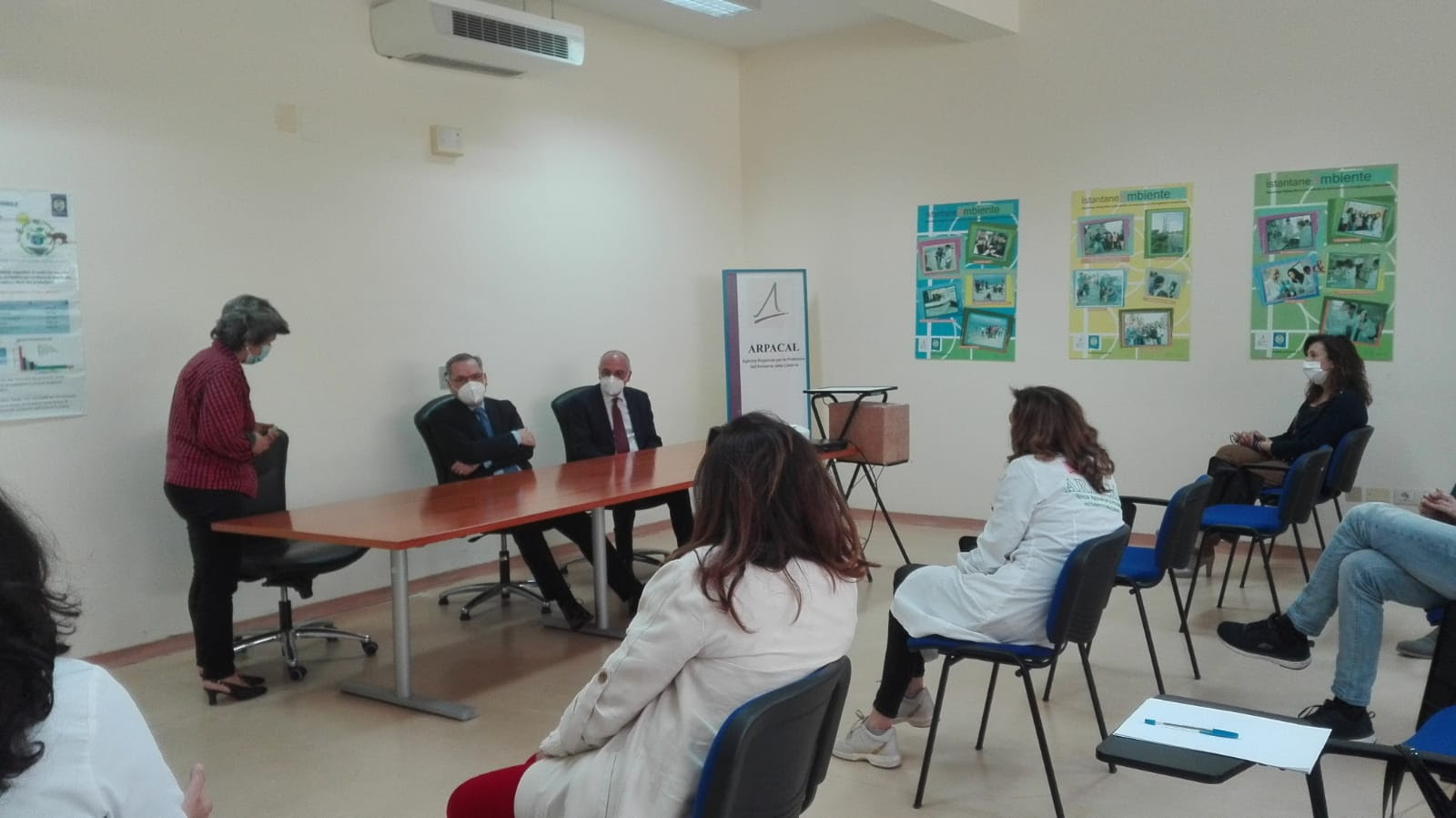 Il management Arpacal al dipartimento di Reggio Calabria per superare le criticità
