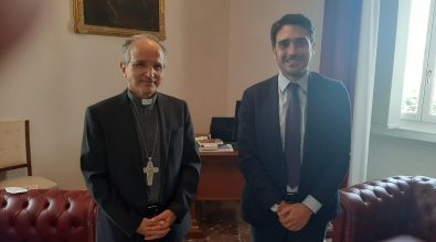 Reggio, il benvenuto di Irto a monsignor Morrone: «Massima collaborazione istituzionale»