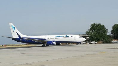 La compagnia aerea Blue Air è finalmente tornata a Reggio Calabria