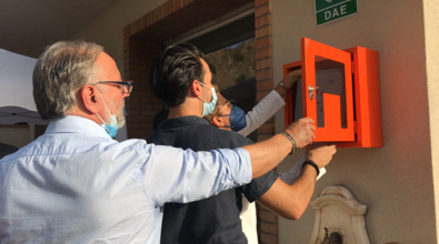 Motta San Giovanni, installato un defibrillatore a Serro Valanidi