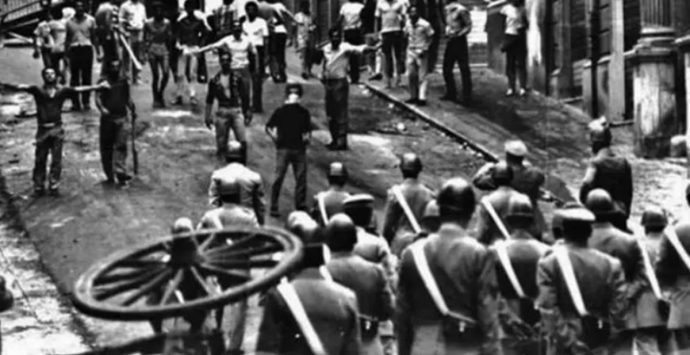 Rivolta di Reggio, gli appuntamenti del 52esimo anniversario