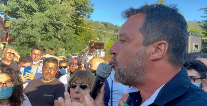 Lega Calabria: «Salvini unico leader ad essere accanto ai territori devastati»