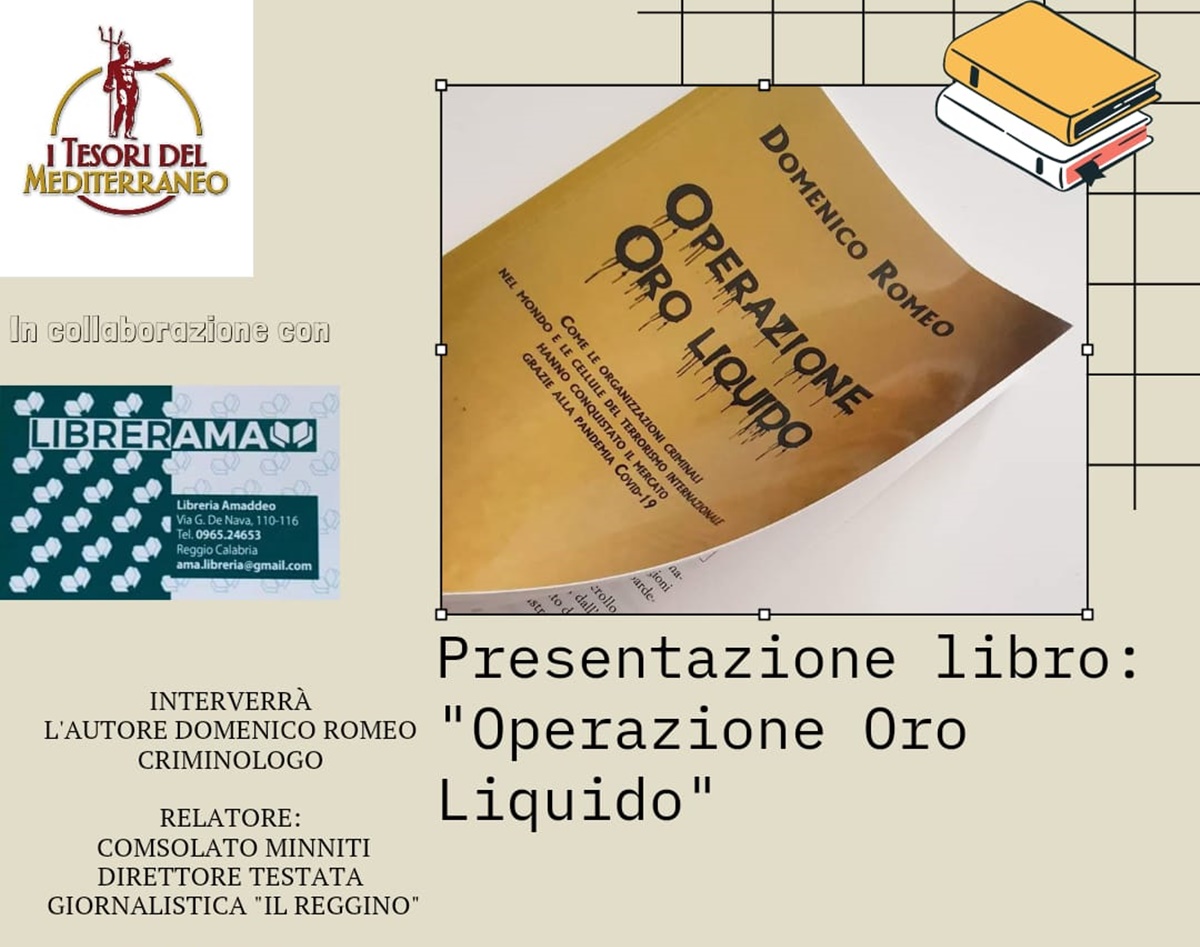 A Reggio Calabria la presentazione del nuovo libro di Domenico Romeo