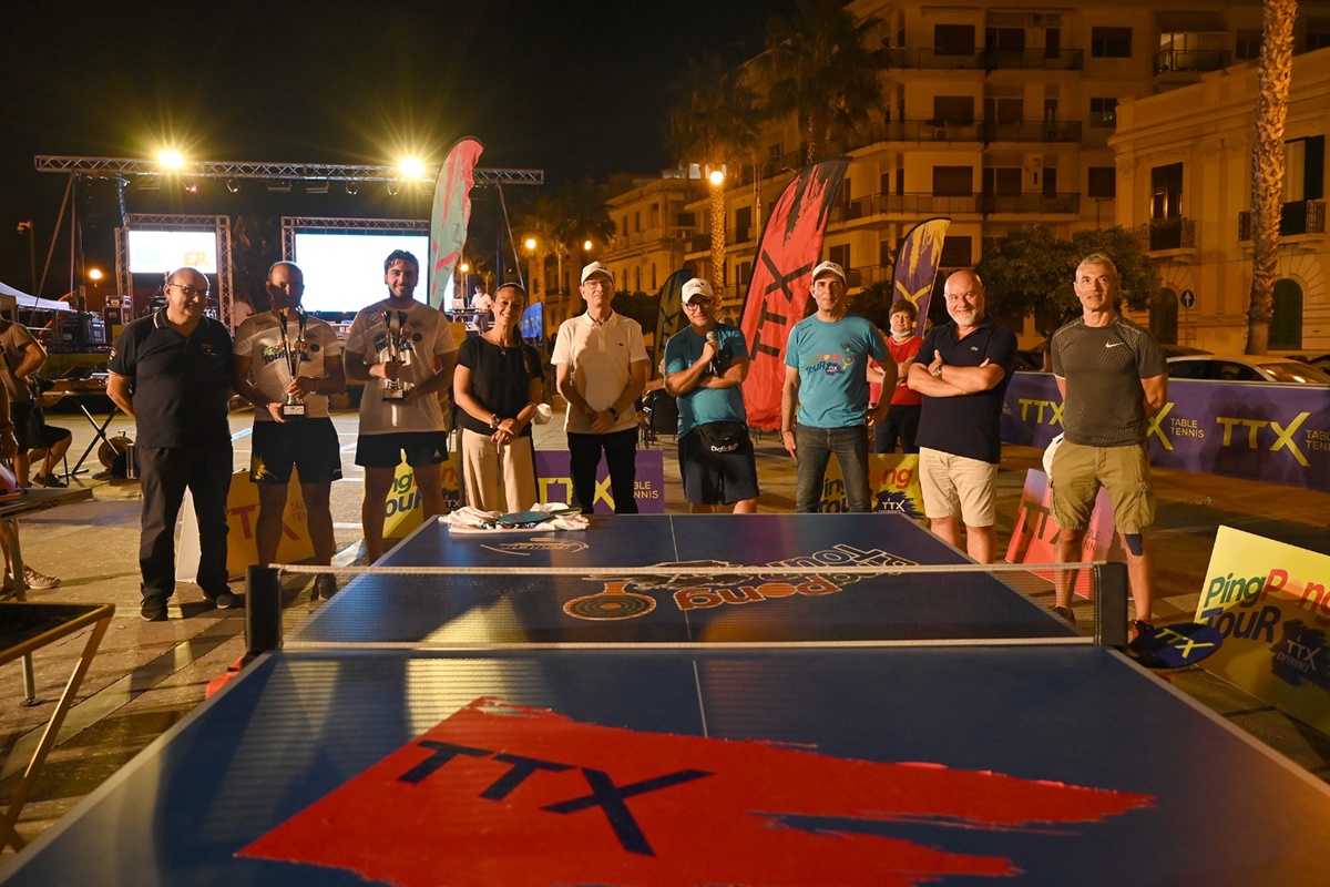 Reggio Calabria, grande successo per la decima tappa del “Ping Pong Tour 2021”