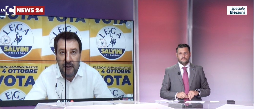 Elezioni Calabria, Salvini: «Spirlì? Io mantengo le promesse, mi auguro anche gli altri»